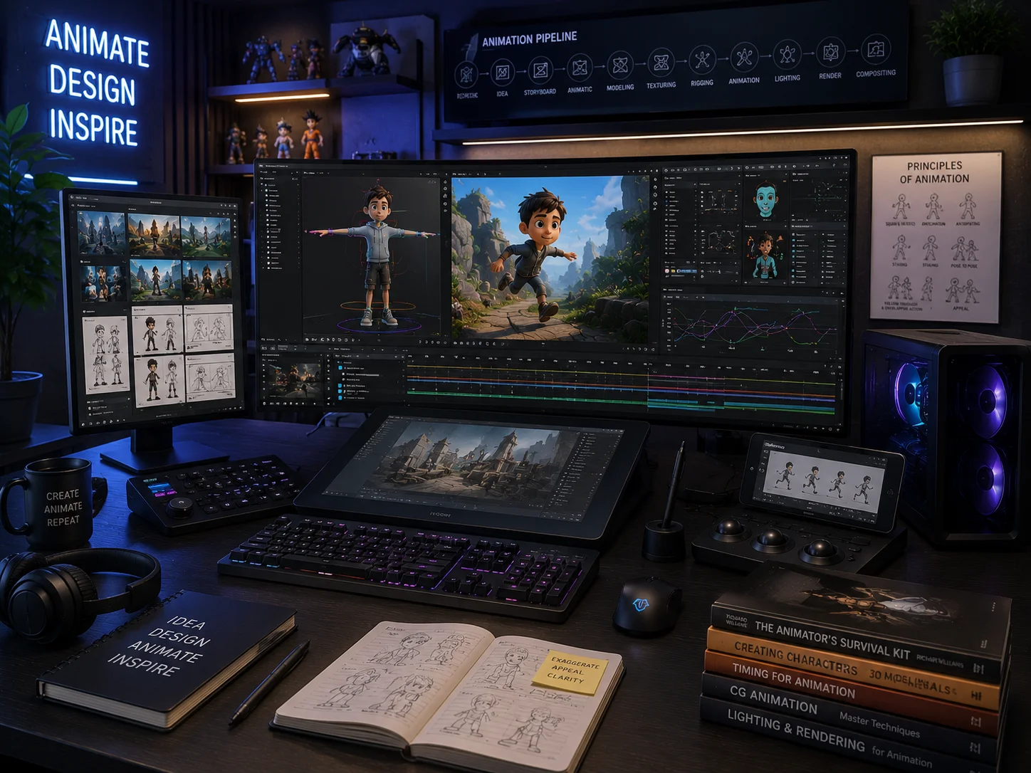 2D & 3D Animation