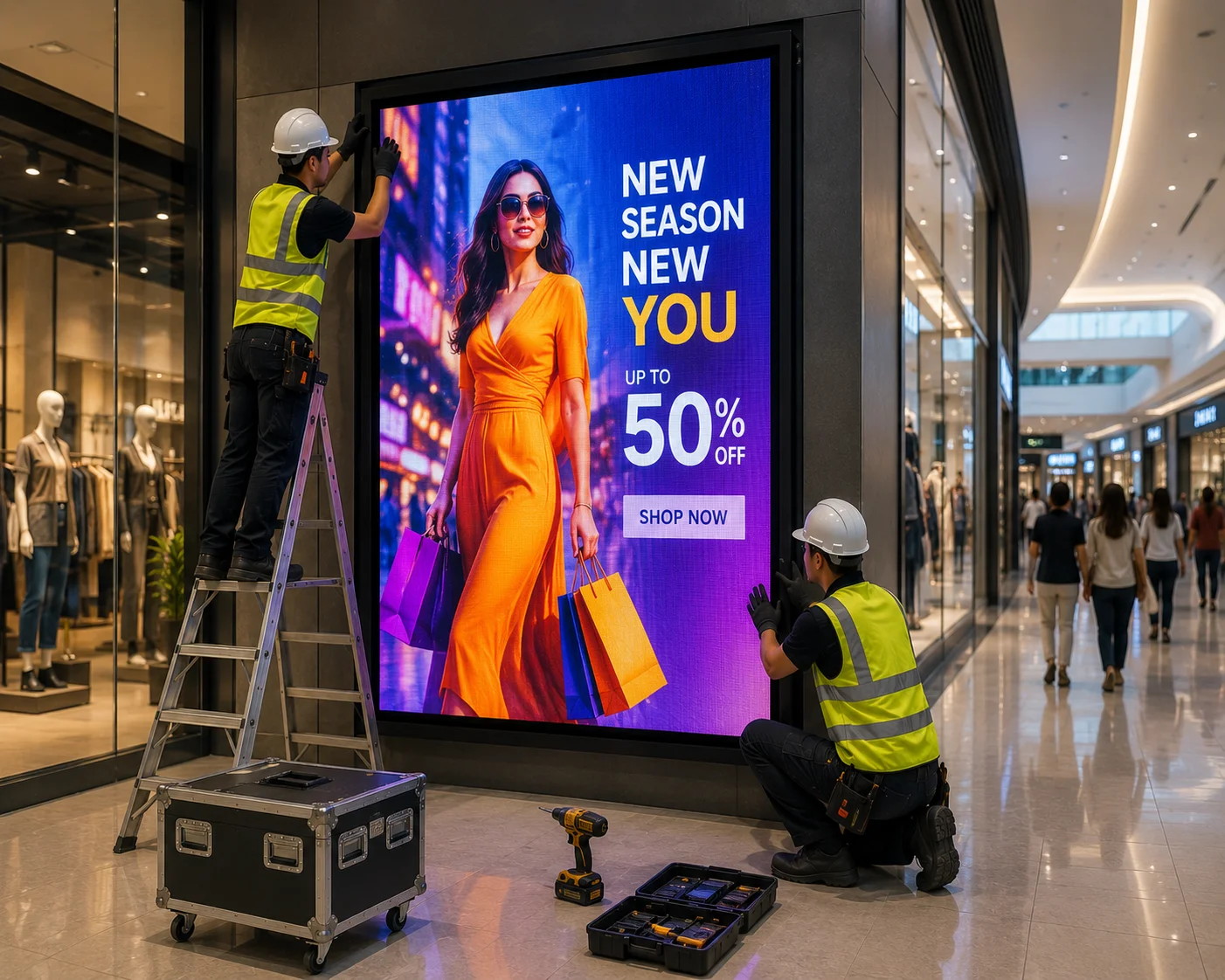 LED Screen Installation
